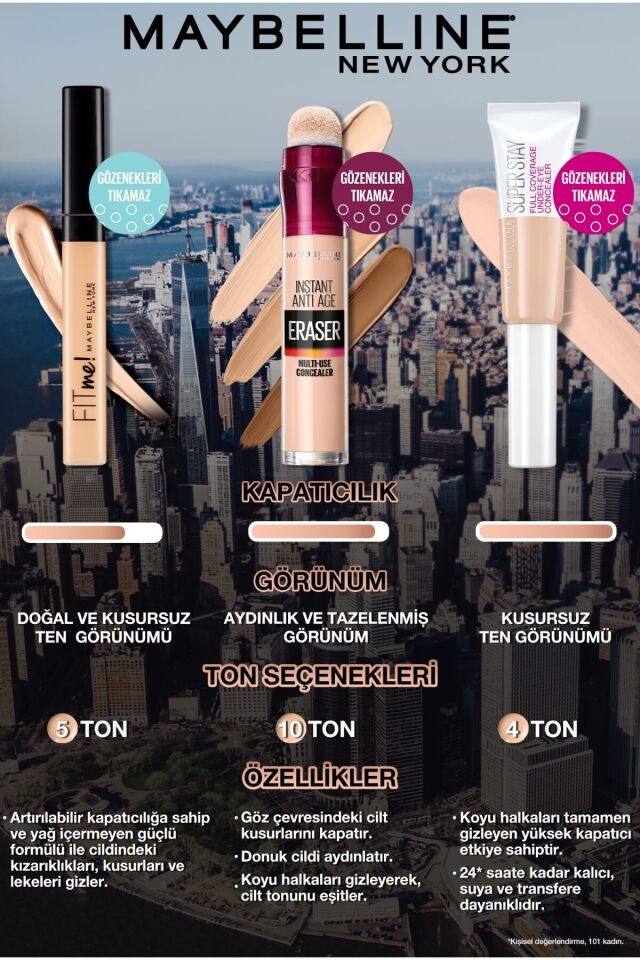 Instant Anti Age Eraser Kapatıcı- 05 Brighten 03 Fair