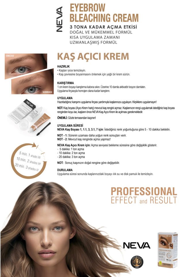 2'Lİ SET Kaş Açıcı Krem Seti (vegan) Açici