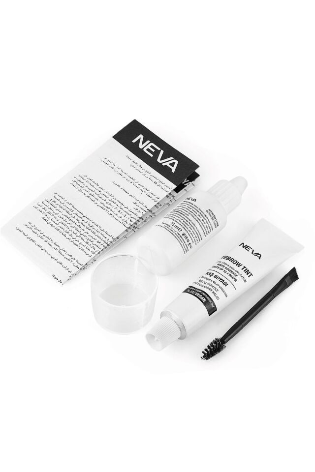 Kaş Boyası Seti (vegan) 1 SAF SİYAH - Pure Black Saf Si̇yah