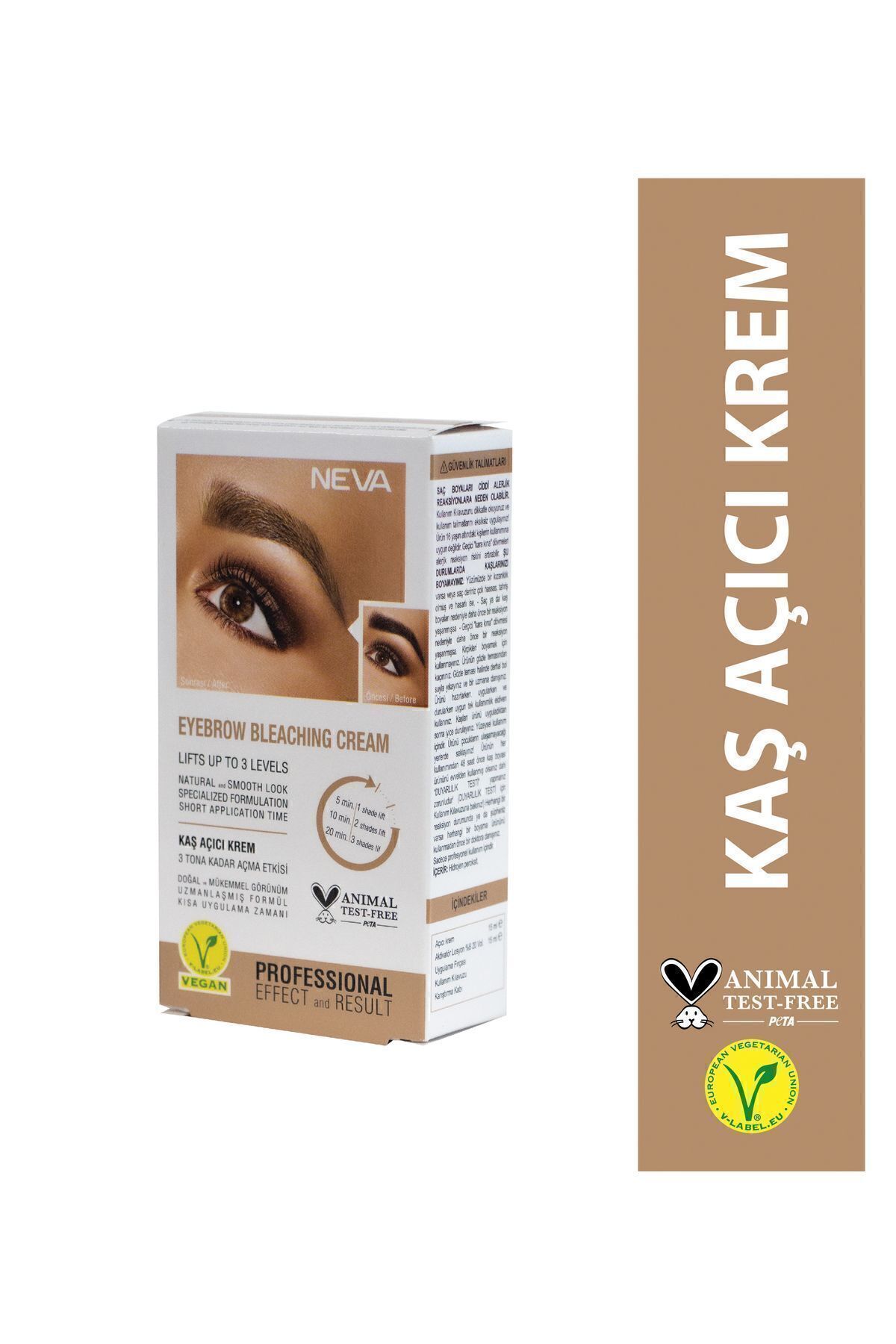 Kaş Açıcı Krem Seti (vegan) Kaş Açıc