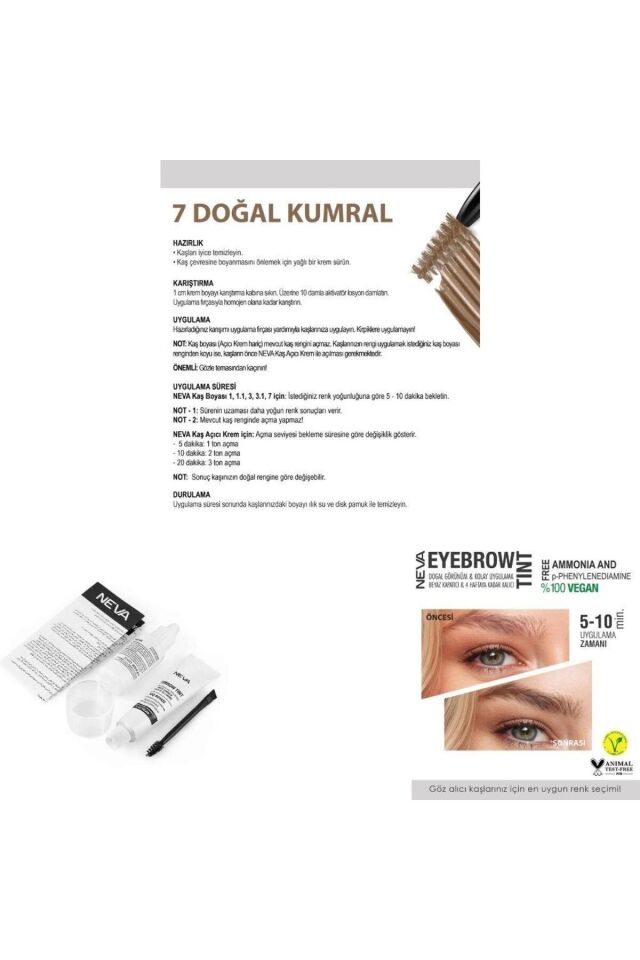 Kaş Açıcı Krem 15 ml Doğal Kumral