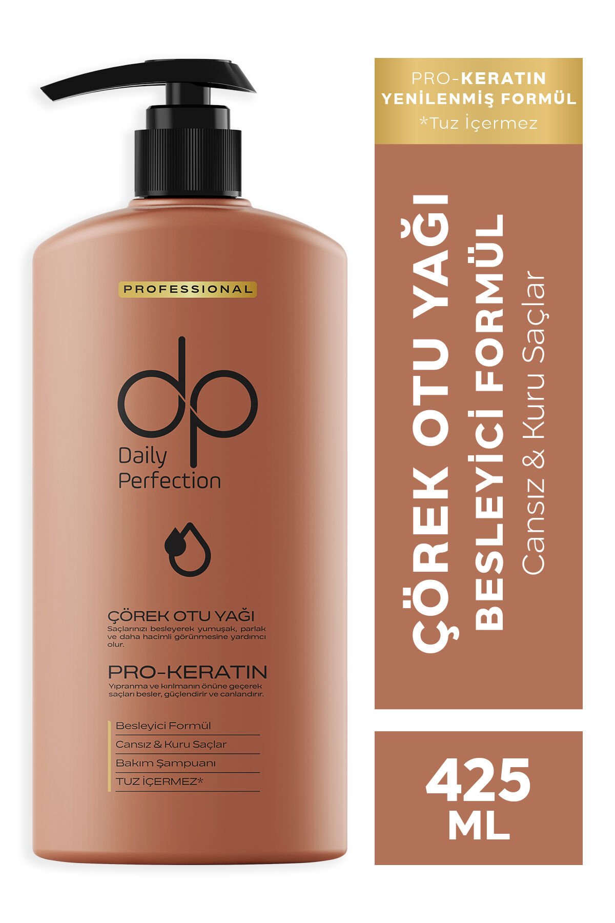 Şampuan Çörek Otu Yağı 425 ml