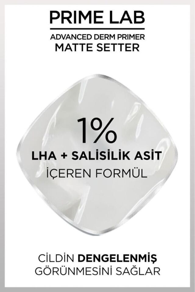 L'Oréal Paris Prime Lab Matte Setter Matlaştırıcı Salisilik Asit İçeren Primer
