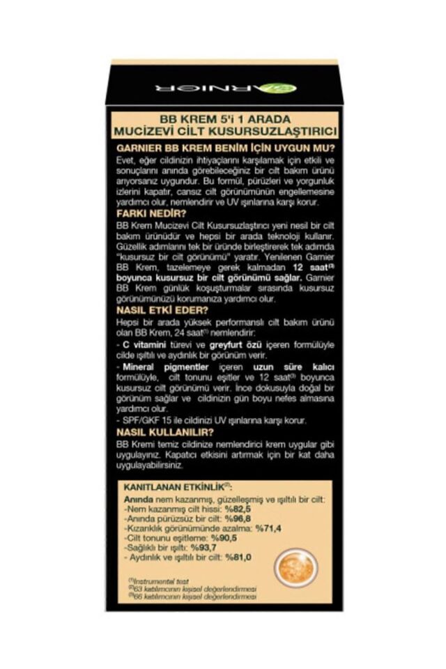 Nemlendirici Bb Krem Ekstra Açık Ton 50 Ml 3600542105606