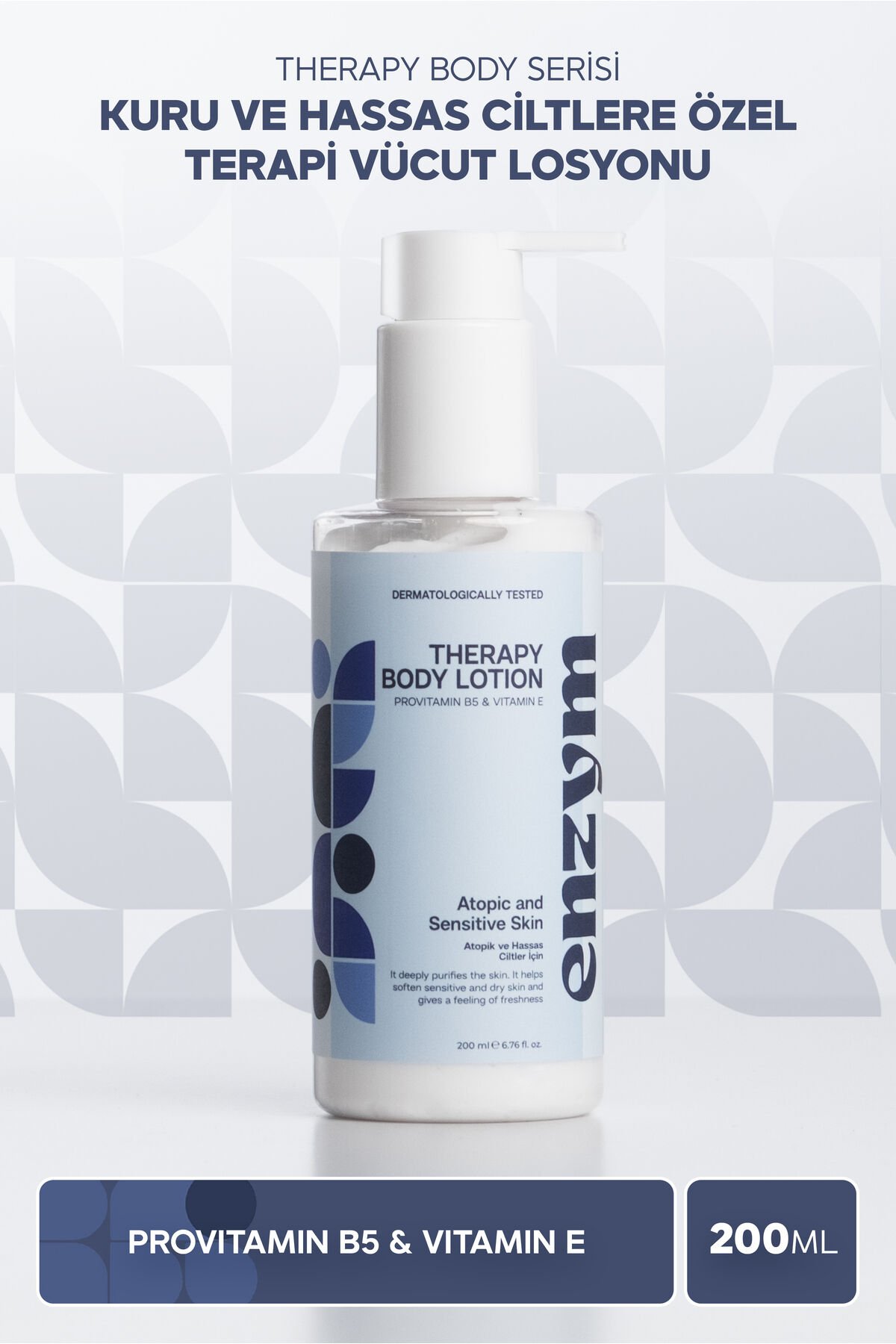 Kuru ve Hassas Ciltlere Özel Terapi Vücut Losyonu 200 ml