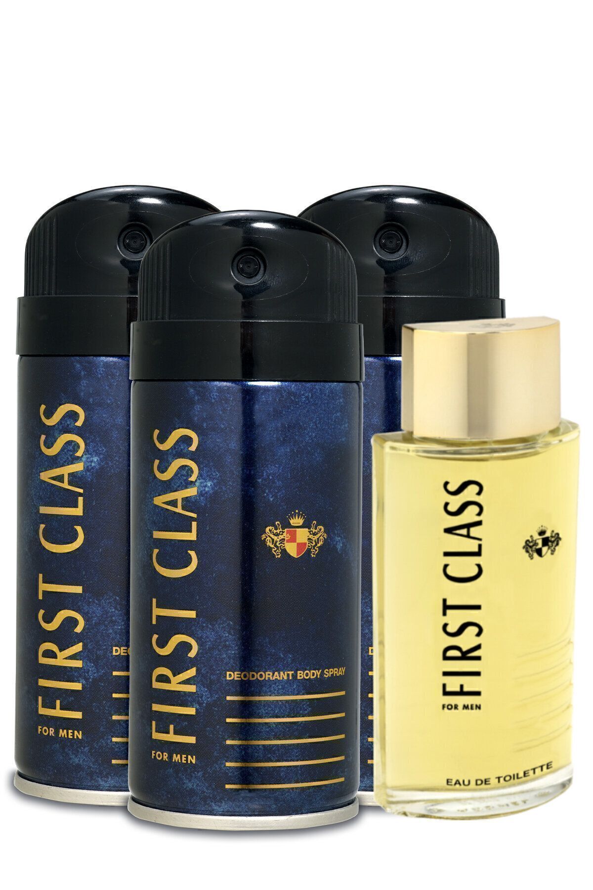 Edt Erkek Parfüm 100ml Deodorant 3x150ml Set