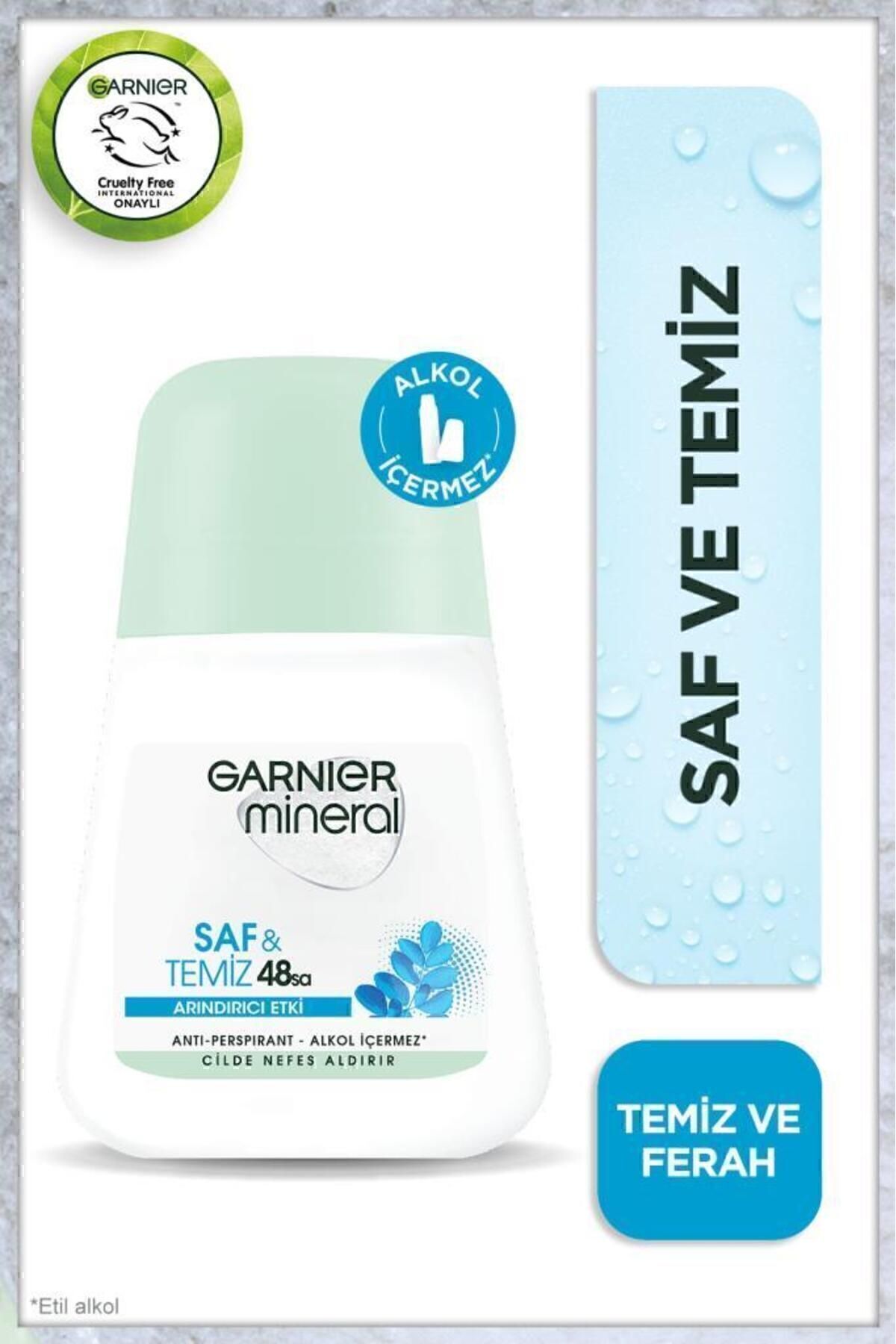 Mineral Saf Ve Temiz Kadın Roll-on Deodorant