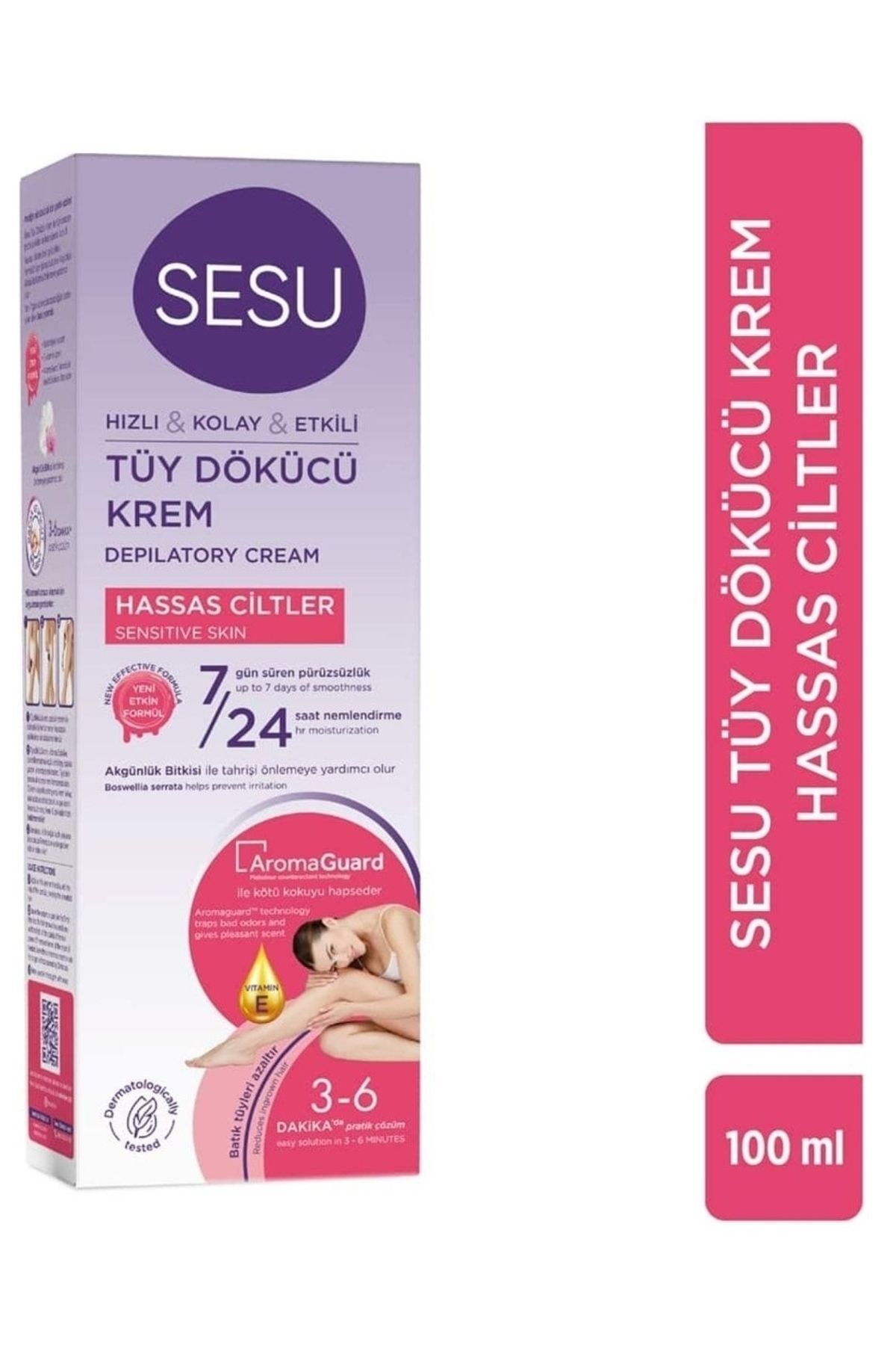 Tüy Dökücü Krem Hassas 100 ml