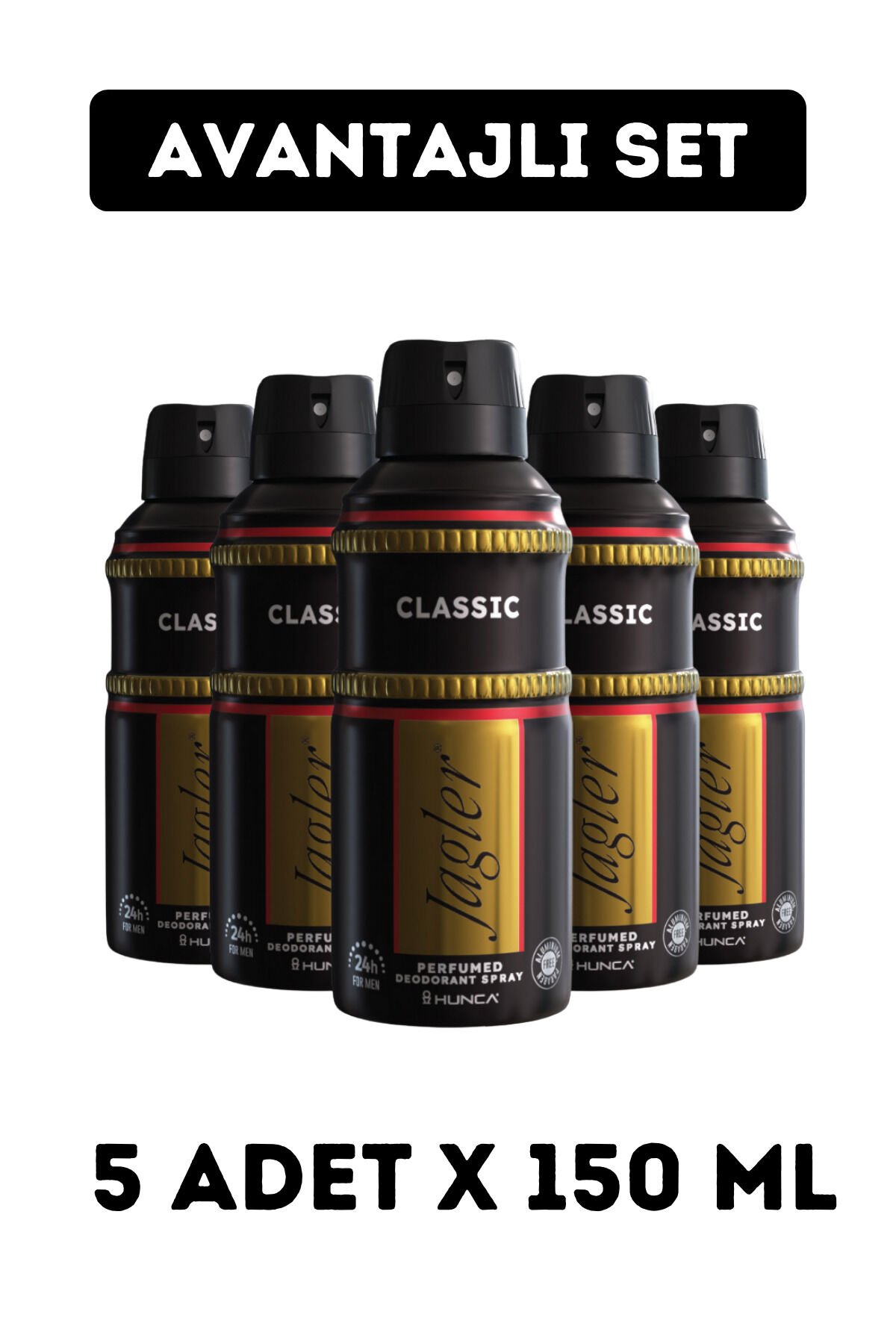 Classic Erkek Deodorant ( 5 Adet X 150 ml )