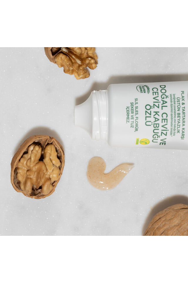 Doğal Ceviz Ve Ceviz Kabuğu Özlü Diş Macunu 90 ml