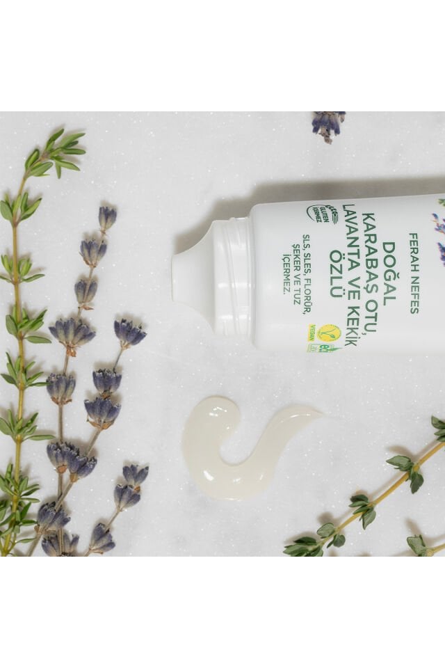 Doğal Karabaş Otu, Lavanta ve Kekik Özlü Diş Macunu 90 ml