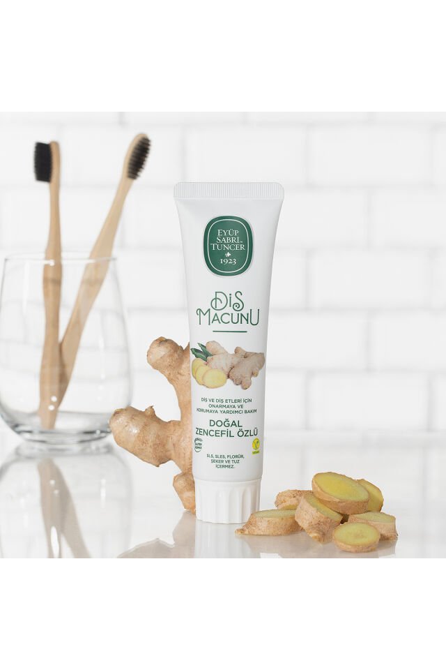 Doğal Zencefil Özlü Diş Macunu 90 ml
