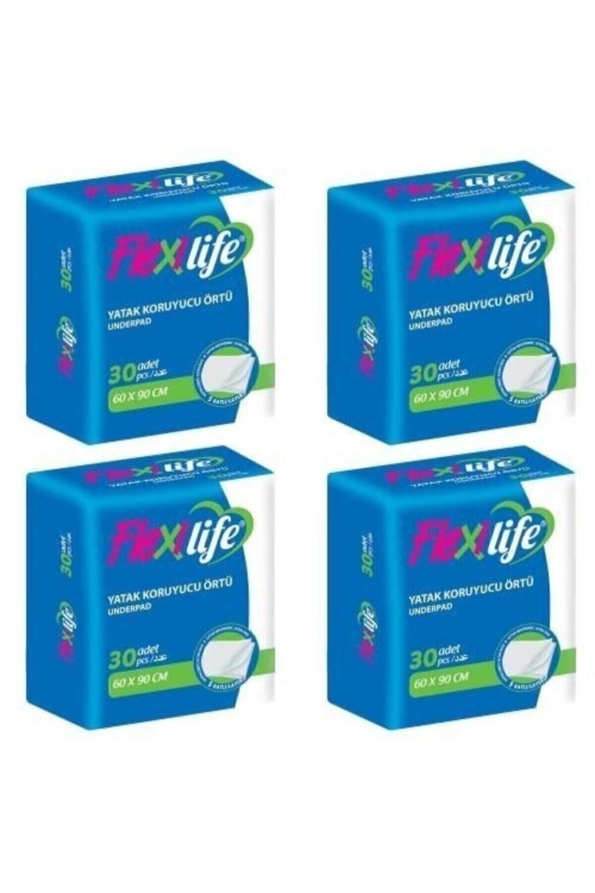 Kedi Köpek Çiş Pedi Yatak Koruyucu 60x90cm 30lu 4 Paket 120 Adet