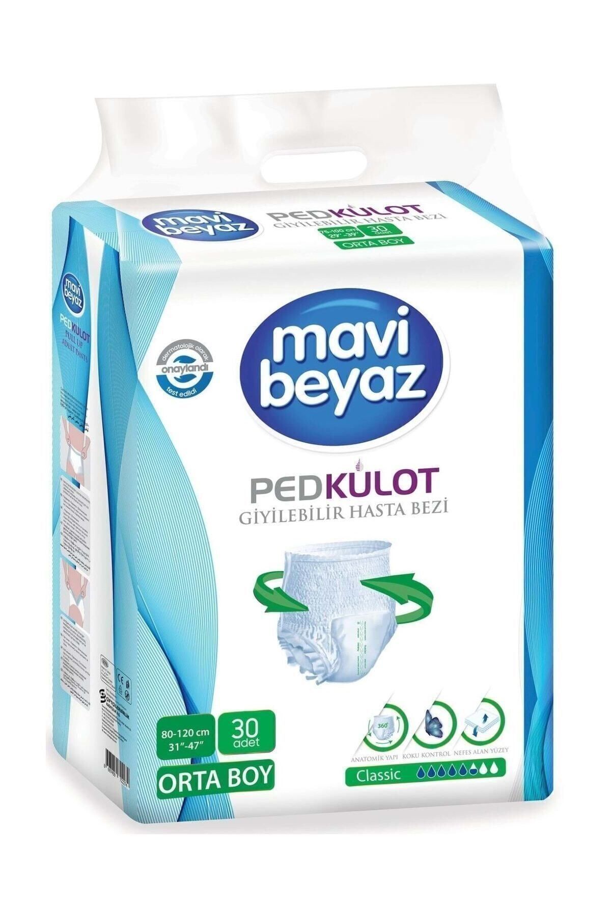 Ped Emici Külot Hasta Bezi Medium Orta (30 Adet)