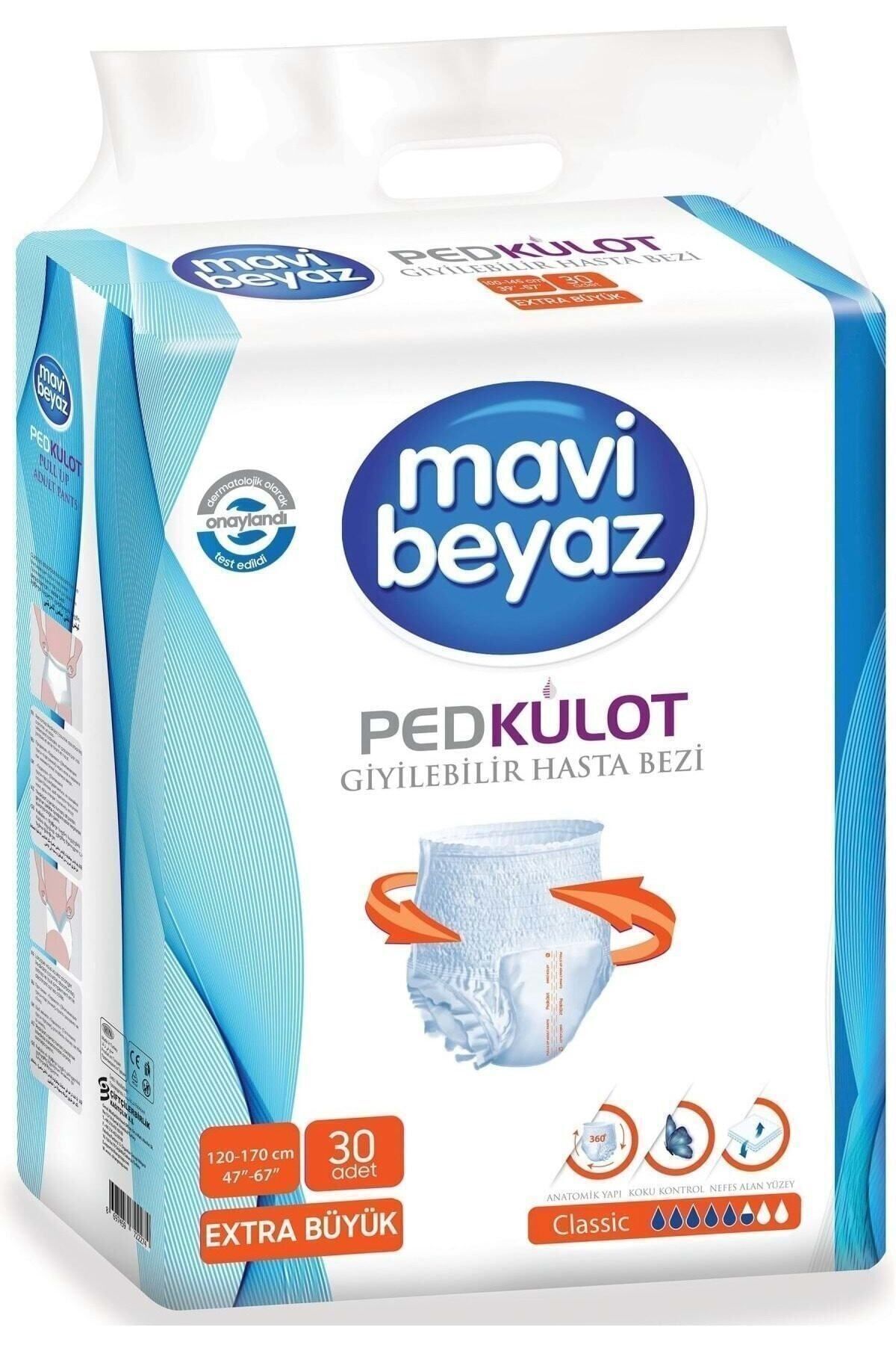 Xl Ekstra Büyük Ped Emici Külot Hasta Bezi