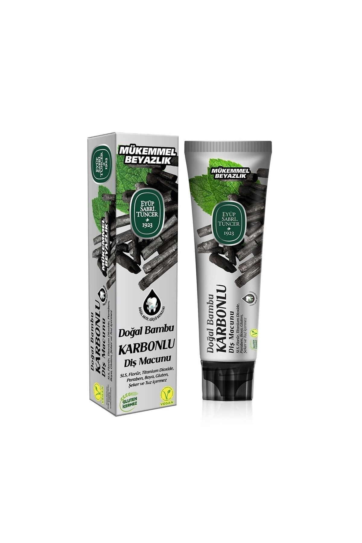 Diş Macunu Doğal Bambu Karbonlu 75 ml