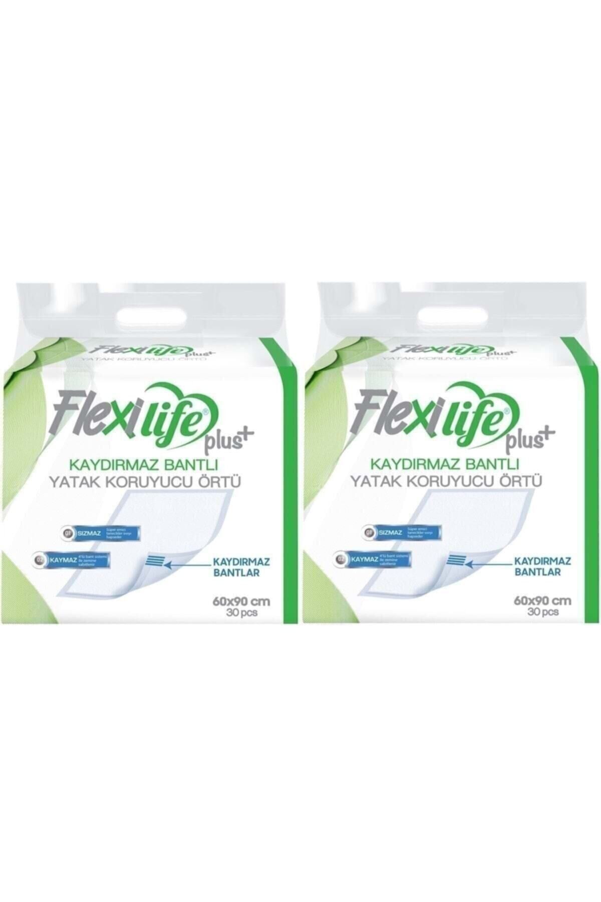 Plus Kaydırmaz Bantlı Kedi Köpek Çiş Pedi 2 Paket 60 Adet 60x90cm