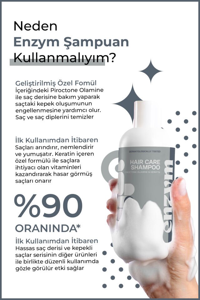Hassas Saç Derisi Ve Kepekli Saçlara Özel Kepek Önleyici Şampuanı 400 ml (2 Adet)