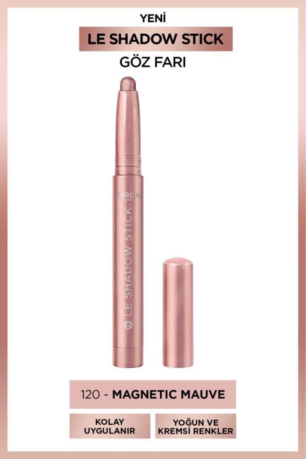 L'Oréal Paris Le Shadow Stick Göz Farı - 120 Magnetic Mauve
