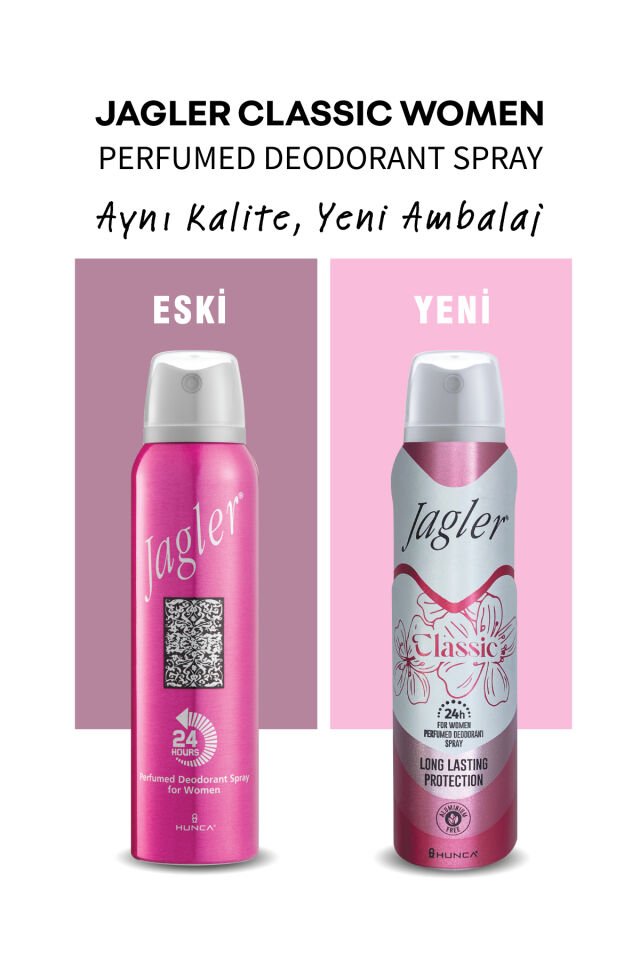 Classic Kadın Deodorant ( 5 Adet X 150 ml )